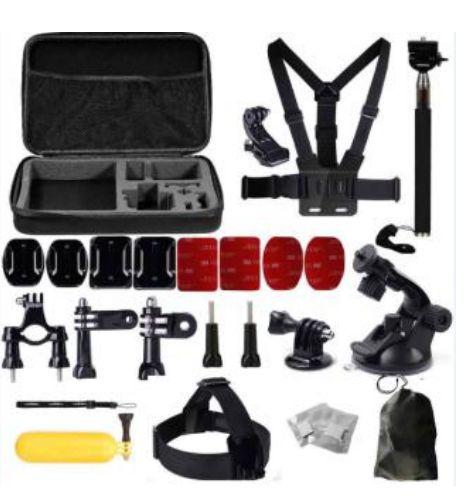 GK16 нов комплект аксесоари за екшън камери 12 части GO PRO SJCAM,EKEN
