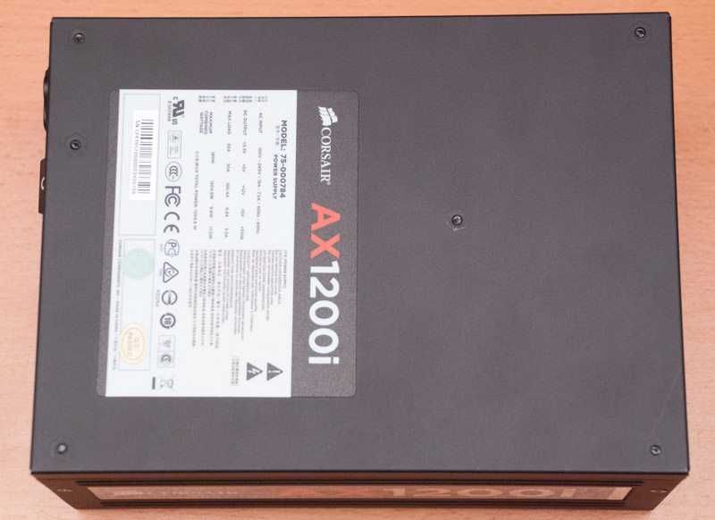 Висок клас модулно захранване Corsair AX1200i 1200W 80+ Platinum