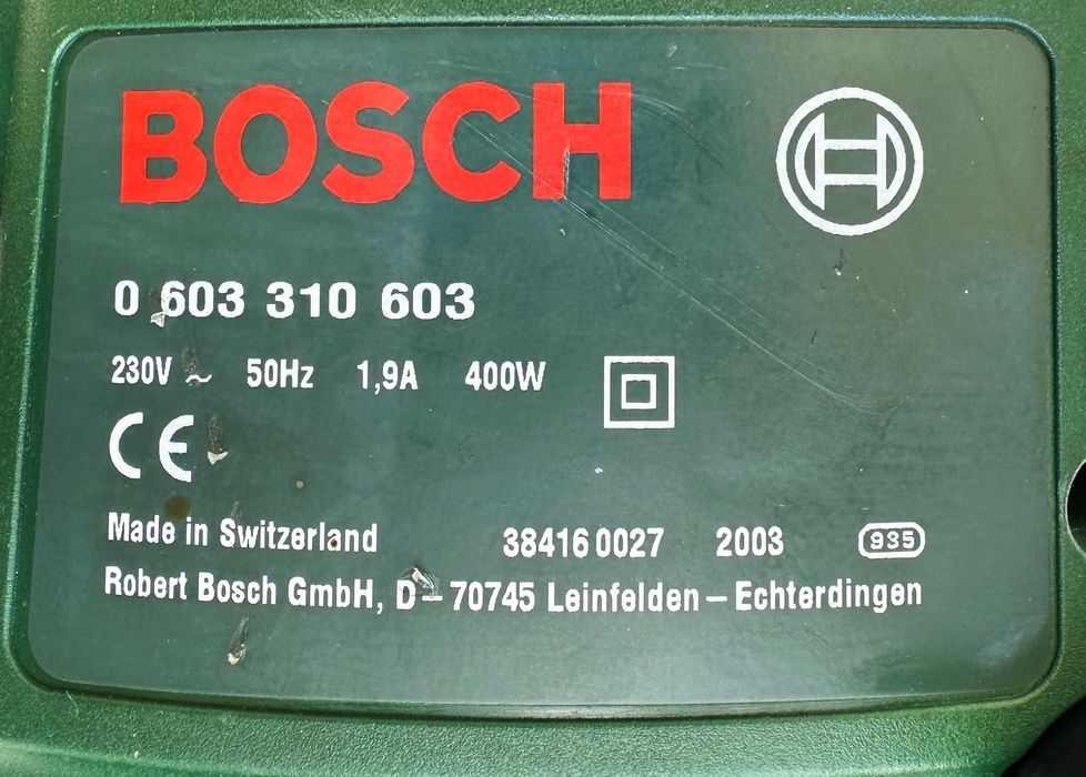 BOSCH PEX 400 AE - Ексцентършлайф 400W перфектен!