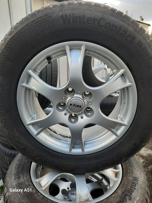 Ляти джанти с гуми зимни 5×114.3, 16цола