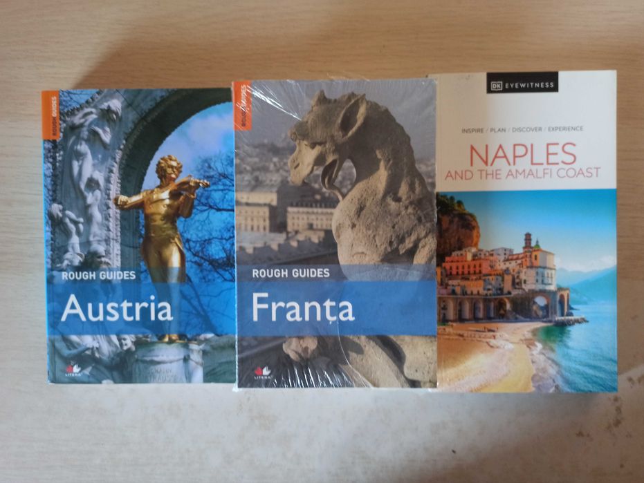 Ghiduri turistice vizuale seria DK Eyewitness (lichidare biblioteca)