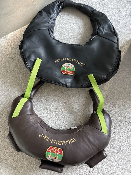 Bulgarian Bag 8кг естествена кожа с кожен калъф