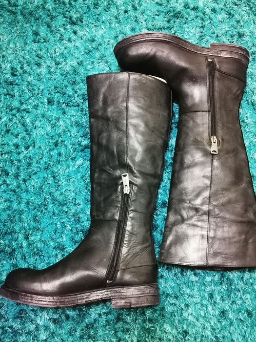 Cizme Noi, mărime 37, piele naturala, marca Replay, gen călărie