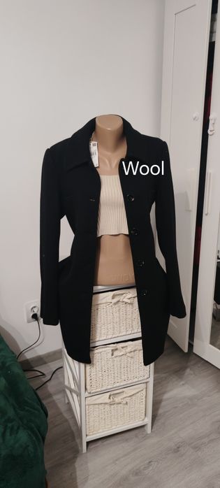 Palton Mango lână S