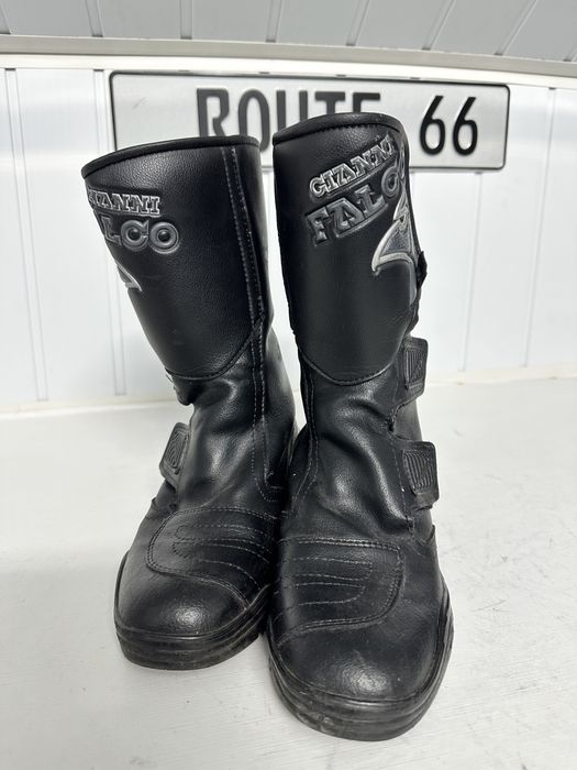 Cizme moto marimea 39 Gianni Falco din piele naturala ghete