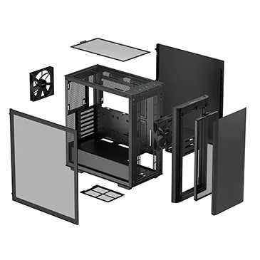 Кейс (корпус) Case Deepcool CK500 / BLACK 1.4