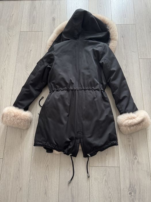 Parka blana naturala vulpe