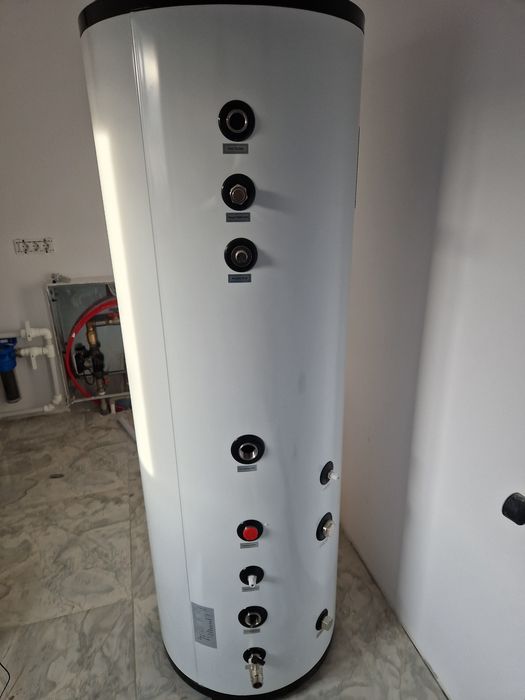 Boiler/Puffer inox 200L Nulite NL-WT200L NOU – boiler / puffer pompa caldura