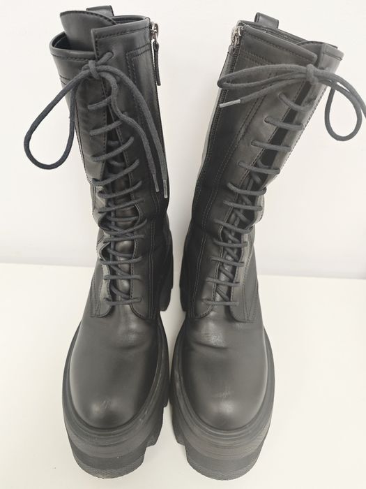 Кожени боти на платформа Casade, 40i,