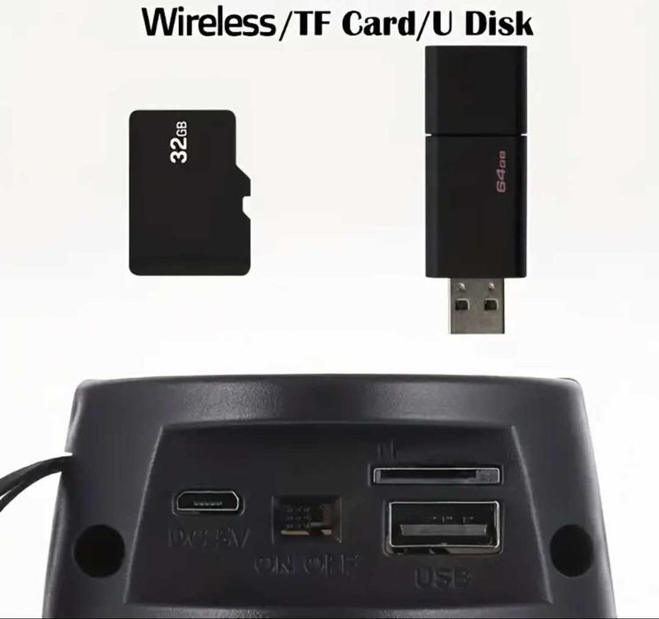 Новая блютуз - колонка / USB, TF