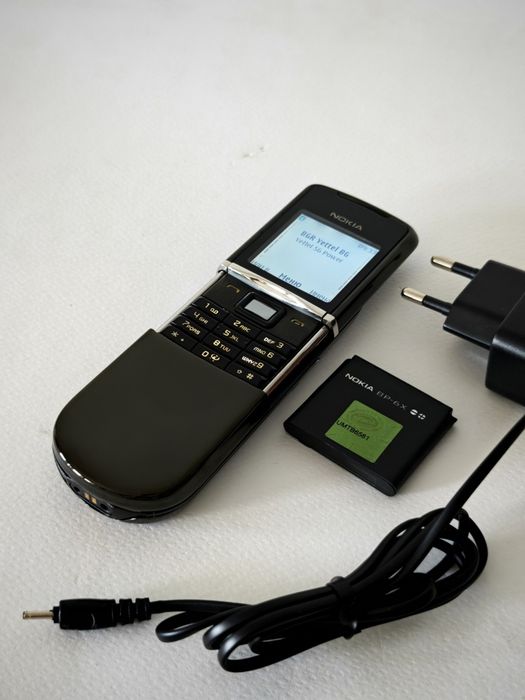 телефон Nokia 8800 Sirocco Black оригинален , Нокиа 8800 Сироко черен
