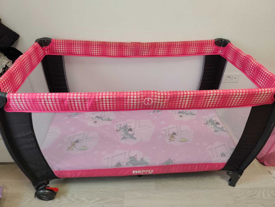 Patut pliabil cu doua nivele