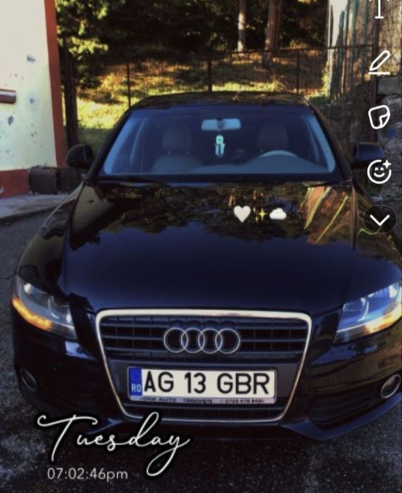 Vând Audi A4 B8, 2009, 143 CP, manual, cu defecțiuni.