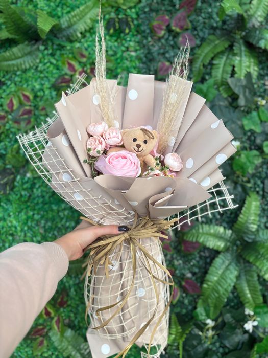 Букет с мече за специален повод