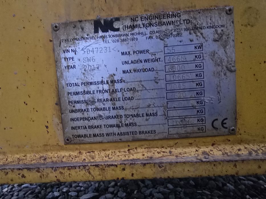 Dumper  6 tone rotativ