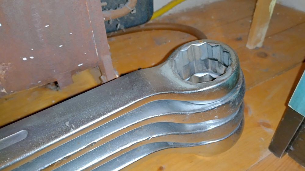 Cheie combinata 610mm Beta Tools Heavy Series 45 55mm greutate 3kg