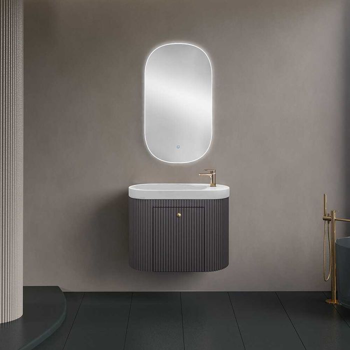 Комплект за баня MODO DARK GREY 60 см