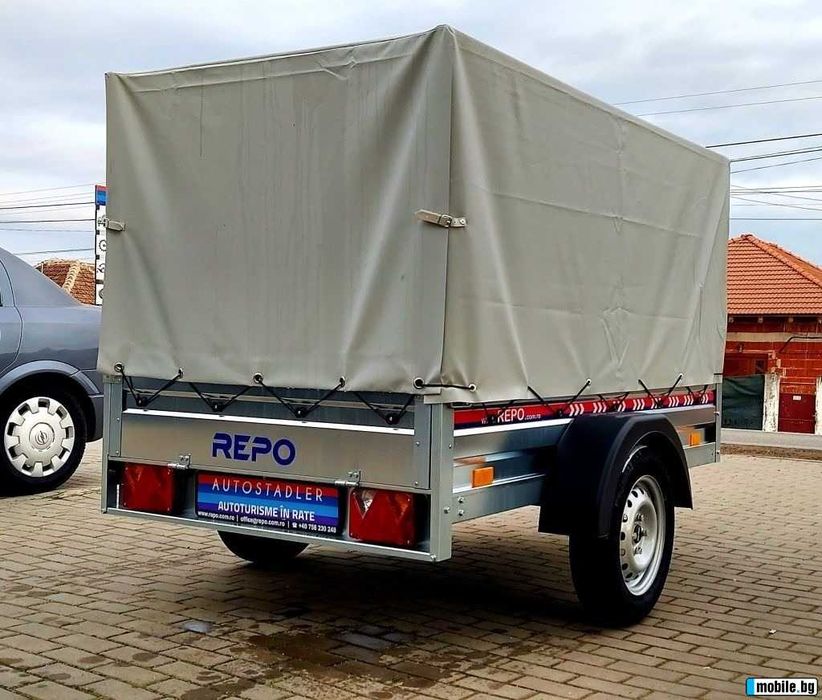 Туристическо ремарке REPO TRAILERS 210x115x115 + брезент и шпригли