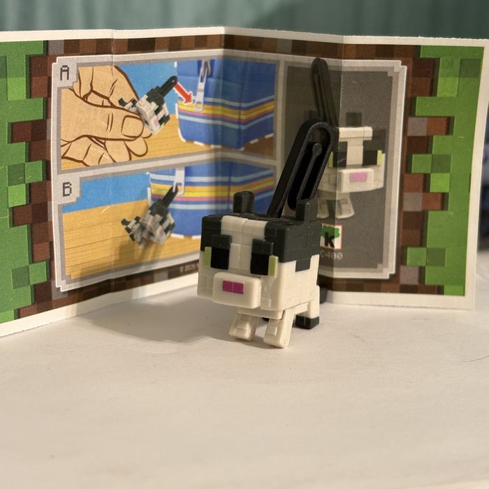 Фигурки Kinder Joy Minecraft