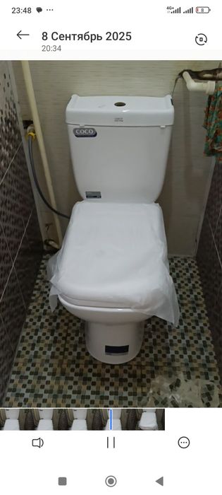 Сантехник установка унитаза