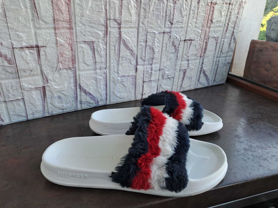 мъжки чехли,Tommy Hilfiger,летни отворени обувки,джапанки,ном.42