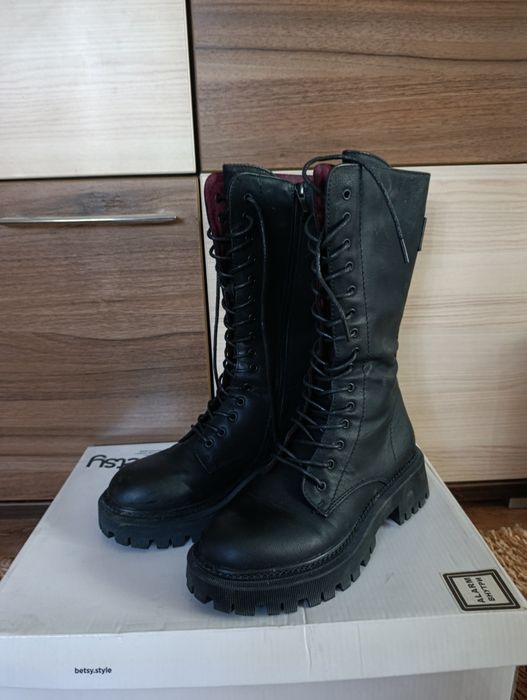 Чёрные сапоги Betsy размер 37.9