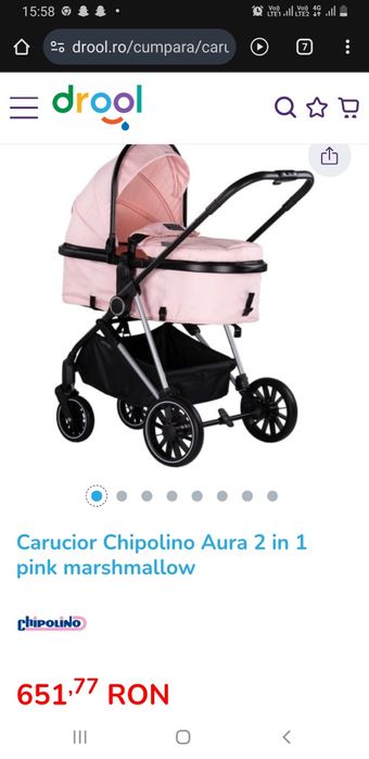 Vând carucior de bebe