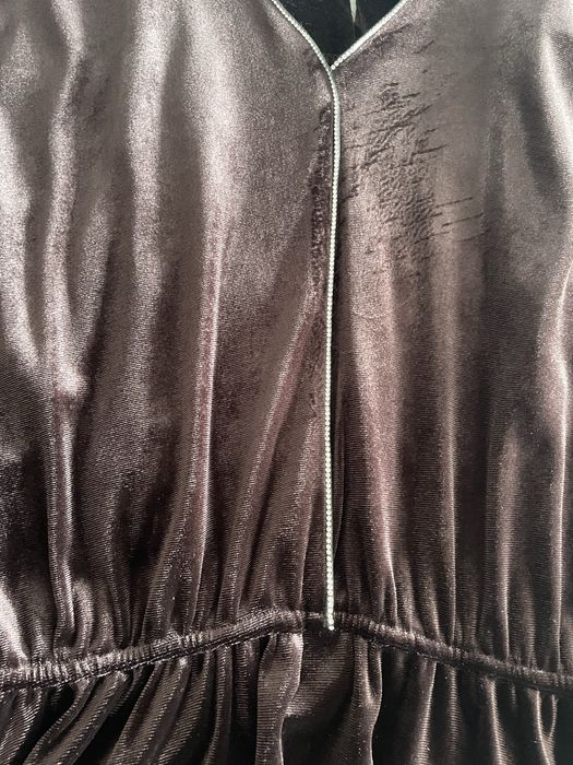 Платье велюр 48 размер