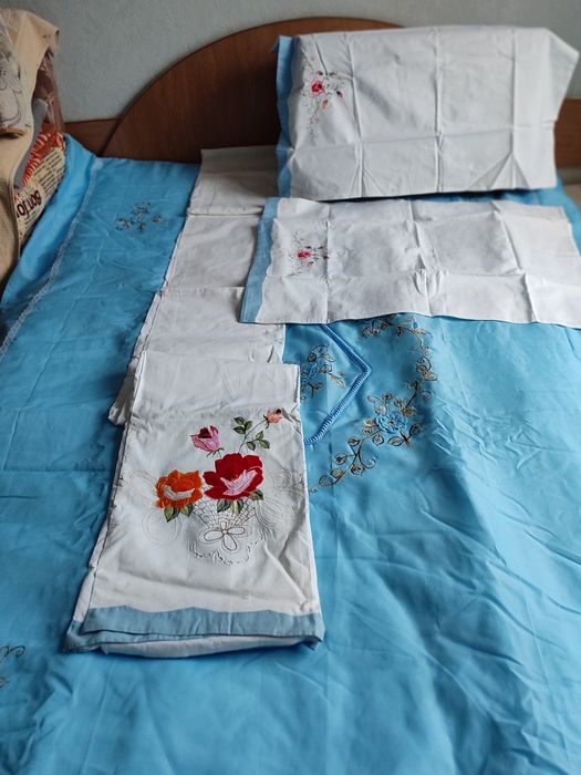 Покрывало жаккардовое советское