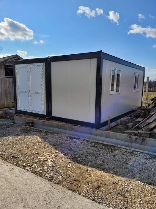 Containere modulare tip birou, grup sanitar, șantier, fast food