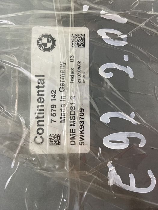 Ecu calculator kit pornire Bmw 320i E90 E91 E92 E93 N43 2.0i 170cp