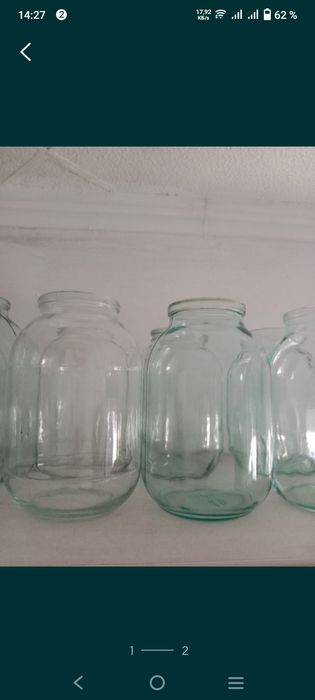 Стеклянные Банка 2 лт