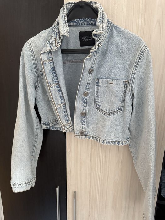 Късо дънково яке Pause Jeans