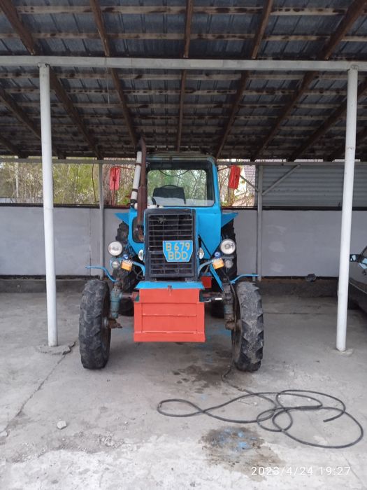 Продам МТЗ 80 + телега самосвал !