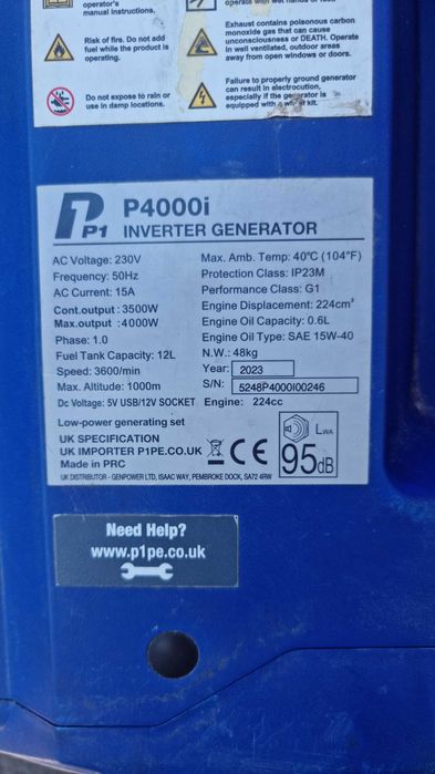 Generator P4000i [Amanet Club Caro]