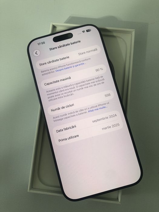 Iphone 16 pro max black