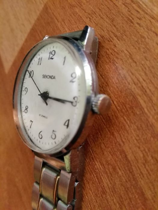 Ceas Sekonda URSS - Rusia 19 Jewels,mecanic,foarte bun,servisat recent