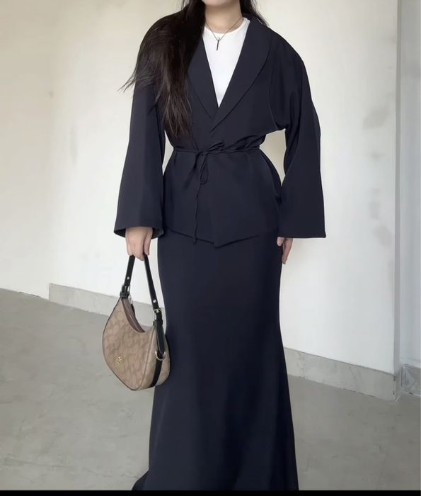 Шикарная двойка кимоно+юбка