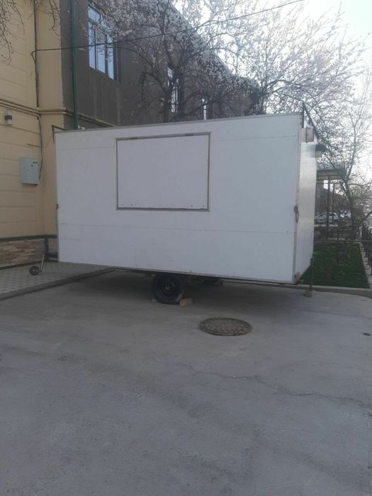 Фудтракт тиркама фургон 4м буйи 2.10м эни 2.5м