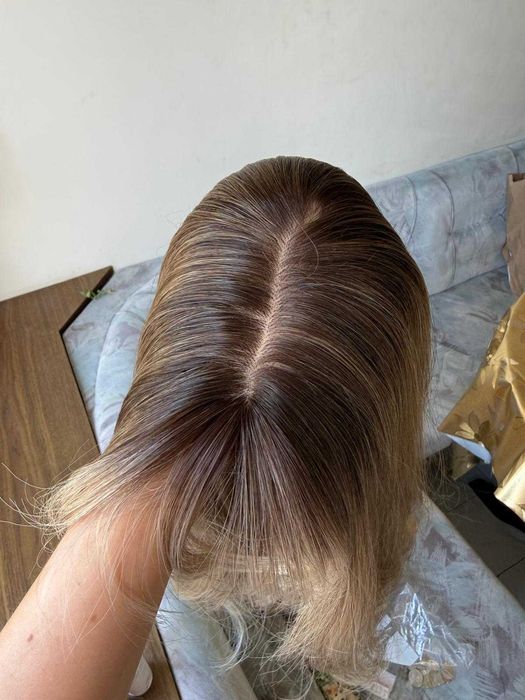 Перука Scalpiana с естествен скалп ефект – Mixed Blonde