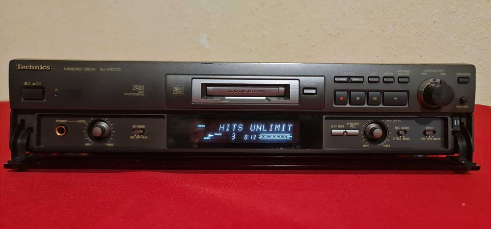 Technics SJ-MD100 Mini Disc Recorder