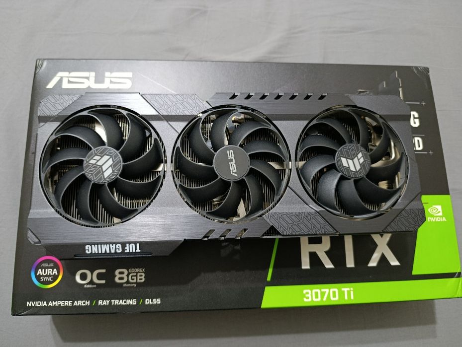 Nvidia Asus TUF RTX 3070Ti 8gb