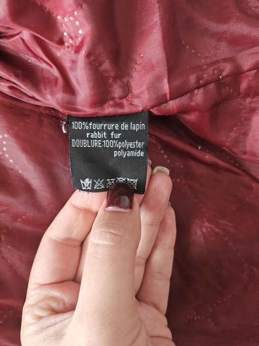 Елек заешка кожа