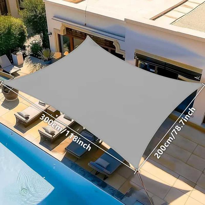 Водонепромокаема Тента, Водоустойчива UV сенник, подсилено платнище