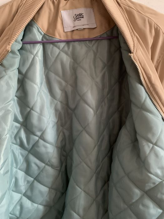 Бомбер женский оверсайз