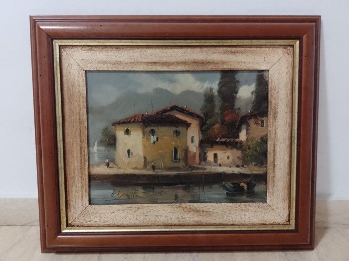 Tablou lucrare in ulei pe pânză