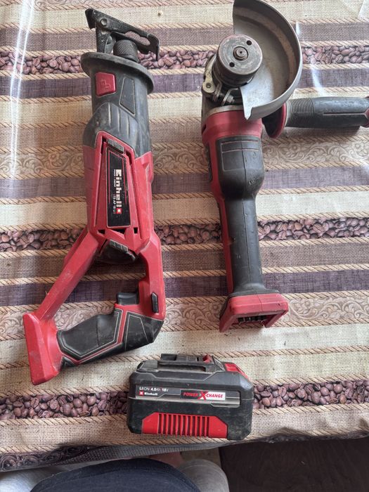 Polizor ughiular (flex, polidisc) , fierastrau sabie Einhell