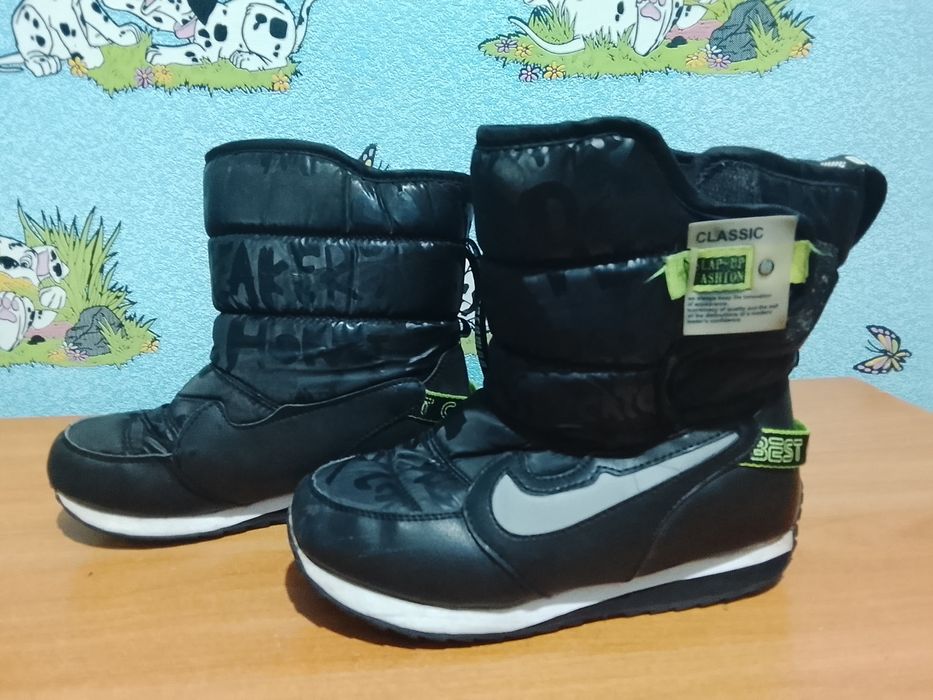 Сапожки зимние, размер 35