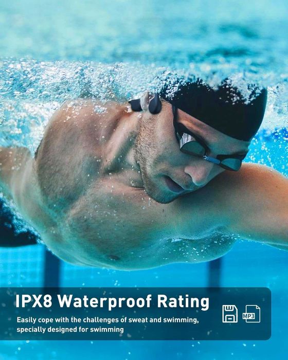 Bone conducting слушалки за плуване