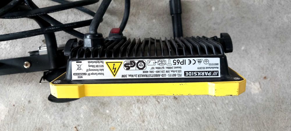 Set reflectoare Parkside cu stativ